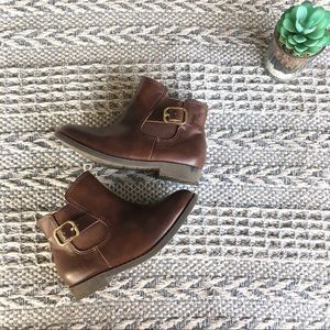 Toddler Ankle Brown Boots